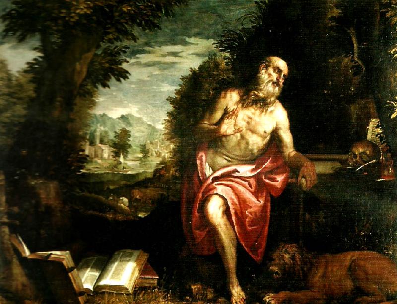 Paolo  Veronese st. jerome oil painting image